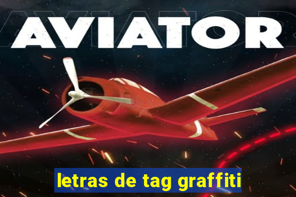 letras de tag graffiti